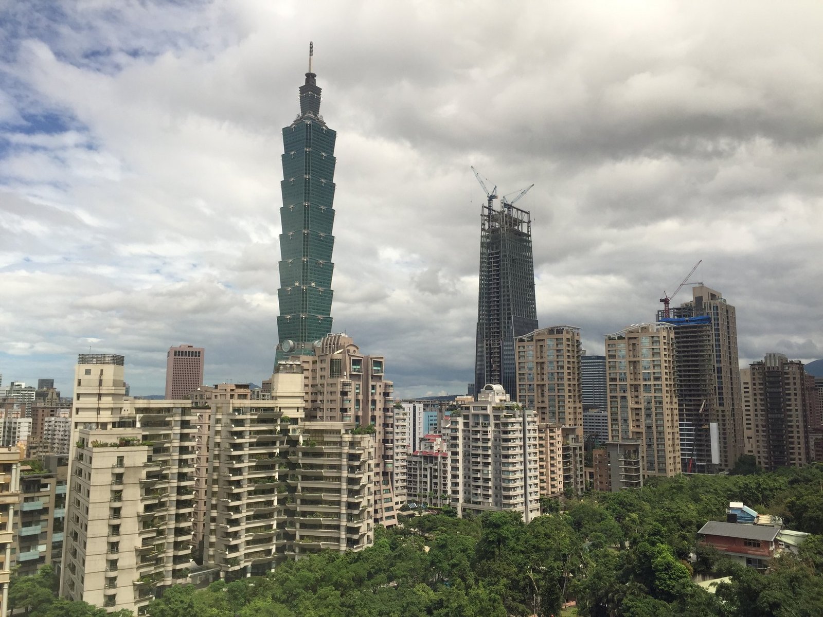 Cảnh thành phố Taipei và phong cảnh Đài Loan
