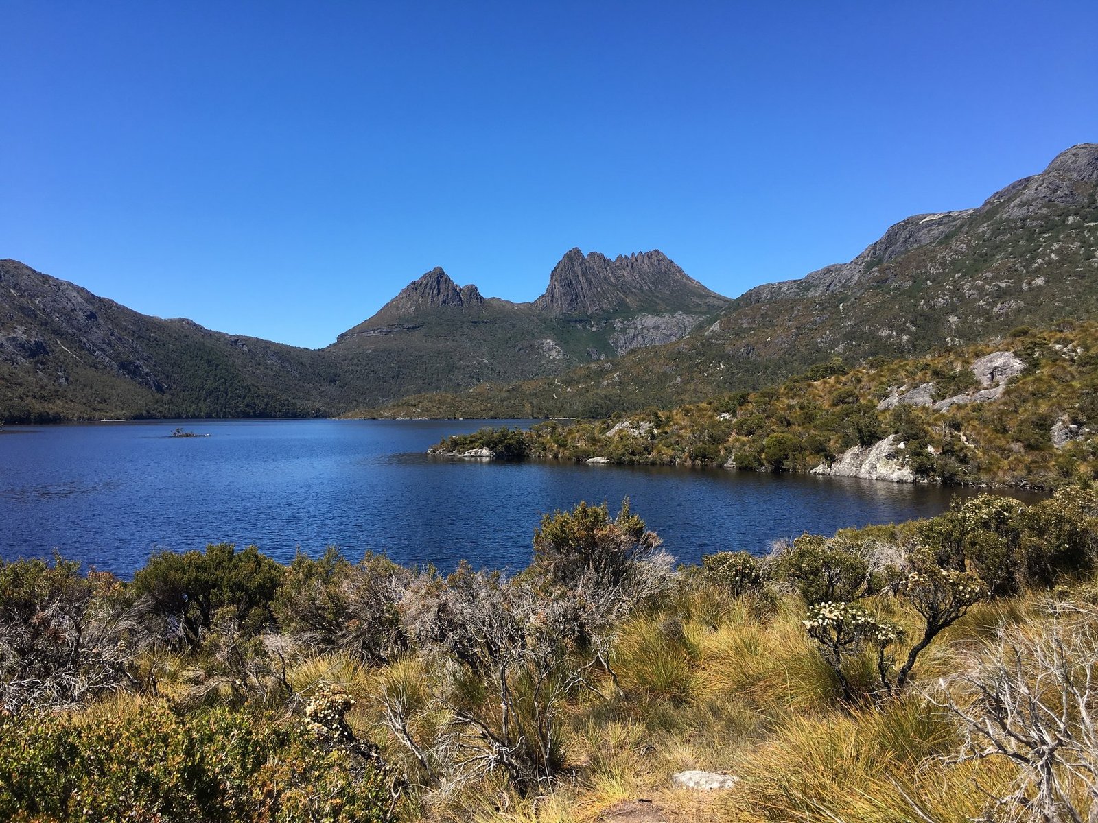 Cảnh bờ biển hoang sơ Tasmania