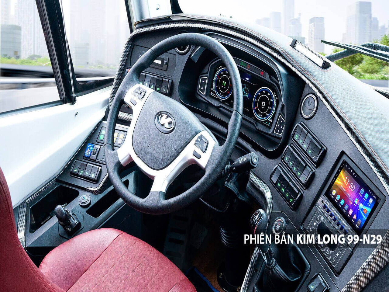 Khoang lái xe Kim Long 99 N29