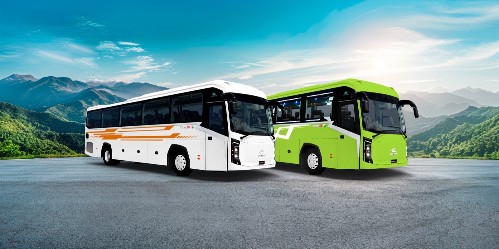 Xe 45 chỗ Kim Long 99 N47 chạy tuyến đường dài